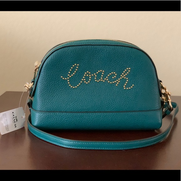 Coach fittable Dome Crossbody Studded